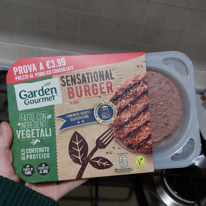 photo of Garden Gourmet Sensational Burger shared by @soloag on  30 Jan 2023 - review