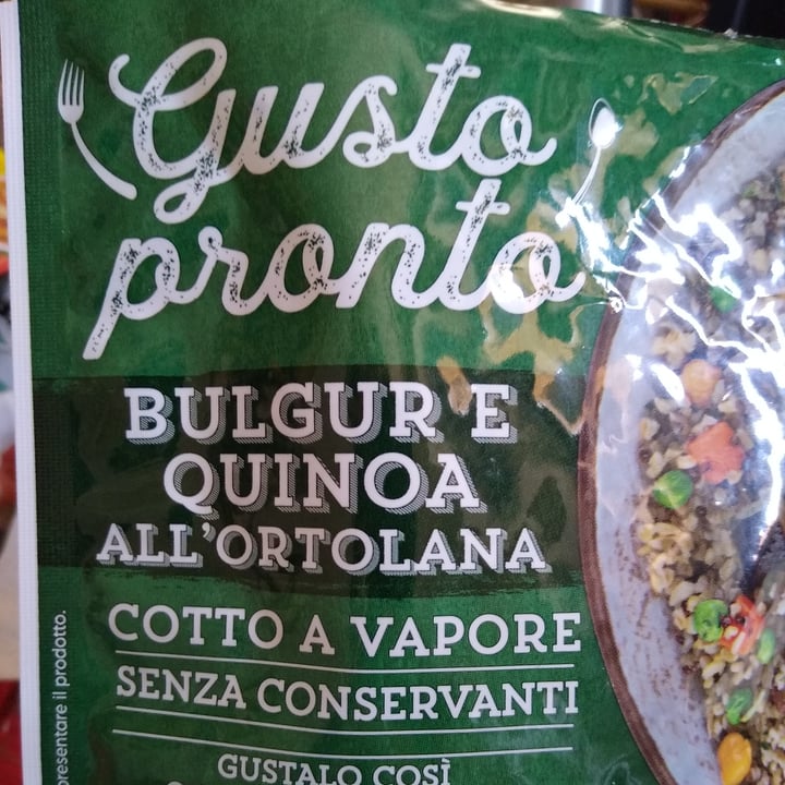 photo of Gusto pronto Bulgur E Quinoa All'ortolana shared by @silviac82 on  08 May 2023 - review