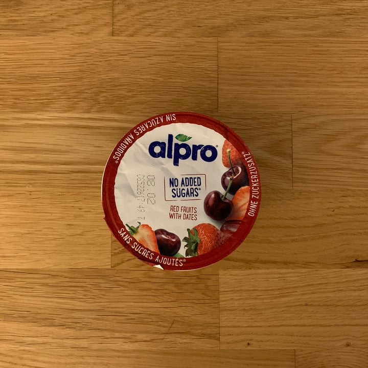 photo of Alpro Red Fruits With Dates (No Added Sugars) shared by @vanessasinatra on  17 Feb 2023 - review