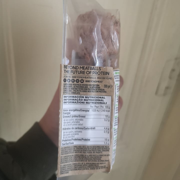 photo of Beyond Meat Beyond Meatballs shared by @rachele82 on  28 Apr 2023 - review