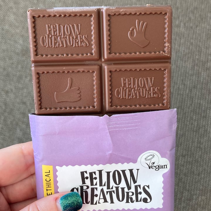 photo of Fellow creatures Creamy milkless chocolate shared by @catherinews on  09 Aug 2023 - review