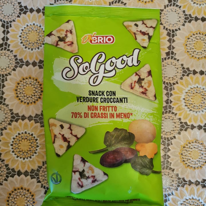 photo of Ok BRIO snack con verdure croccanti shared by @eleonor-a on  10 Jan 2023 - review