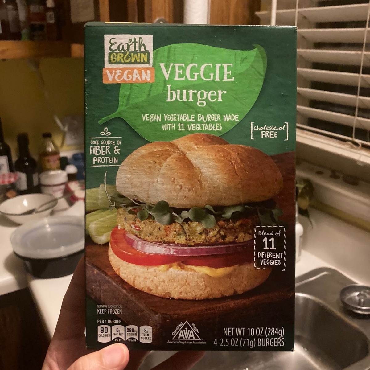 Earth Grown Veggie Burger Reviews abillion