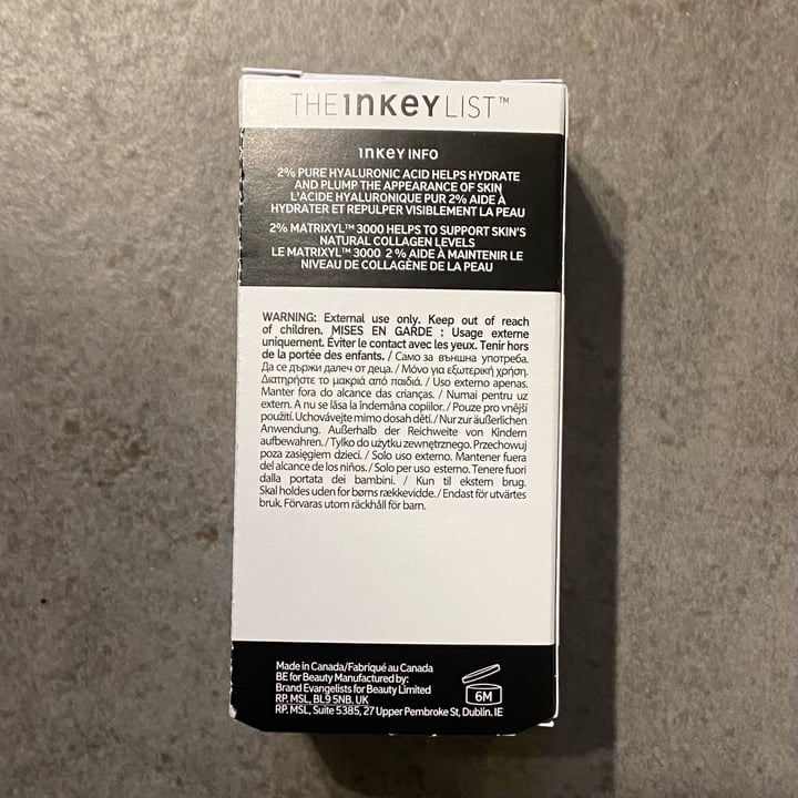 photo of The Inkey List Hyaluronic Acid shared by @isabella7 on  05 Aug 2023 - review