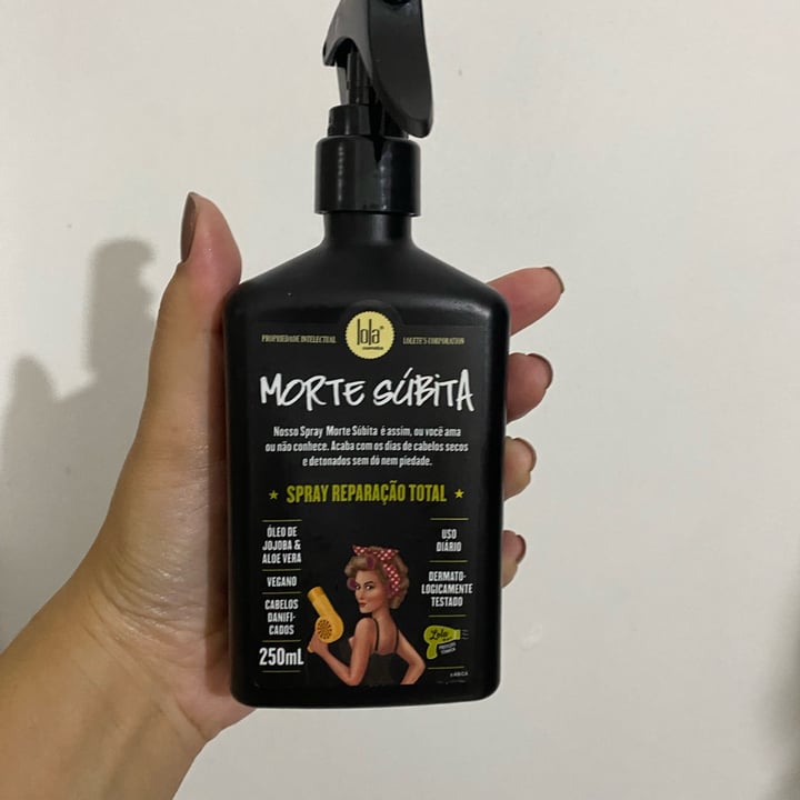 photo of Lola Cosmetics Morte Súbita Spray Reparação Total shared by @carladelima148 on  02 Jan 2023 - review