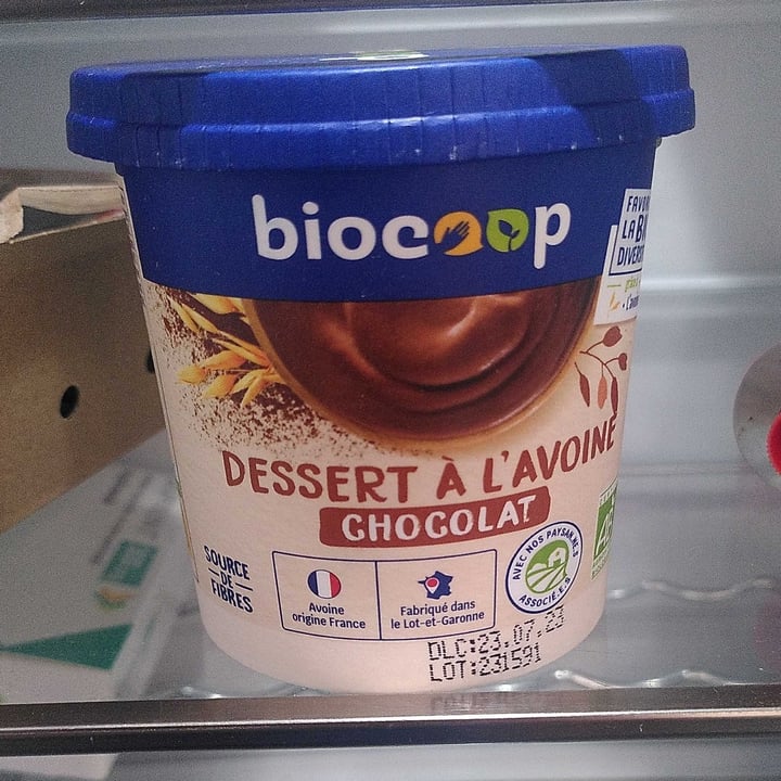 photo of Biocoop dessert au chocolat avoine shared by @bezette on  27 Jun 2023 - review