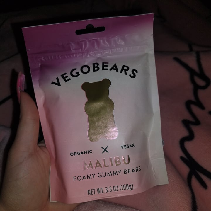 photo of vegobears VegoBears Malibu Foamy Gummy Bears shared by @alyssaa on  05 Jul 2023 - review