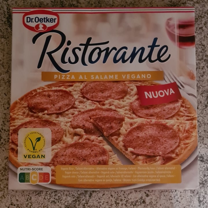 photo of Dr. Oetker Ristorante Pizza Al Salame Vegano shared by @koalamaedchen on  27 Dec 2022 - review