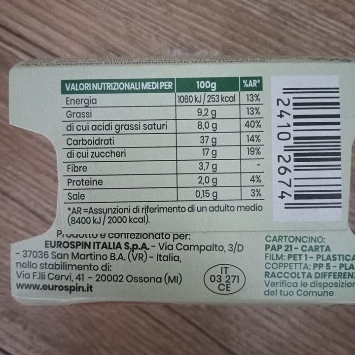 photo of Amo Essere Veg cheesecake al lampone - 100% vegetale shared by @drone53 on  23 Jul 2023 - review
