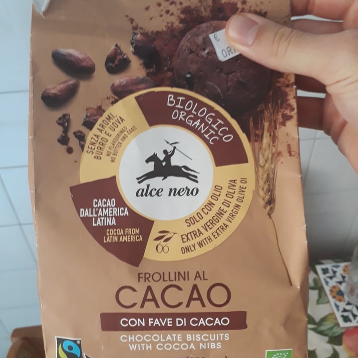 photo of Alce Nero Frollini Al Cacao Con Fave Di Cacao shared by @giovannieugenio on  02 Apr 2023 - review