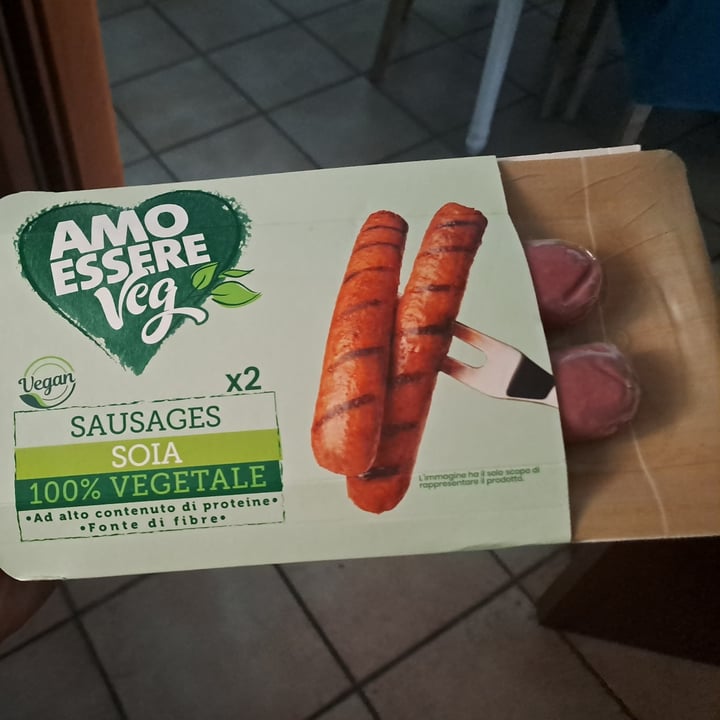 photo of Amo Essere Veg V-Sausages shared by @acilegna on  07 Aug 2023 - review