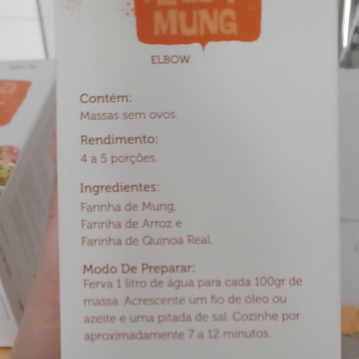 photo of Reserva mundi Quinoa Real Mung Elbow shared by @michelleciascavegan on  08 Jan 2023 - review