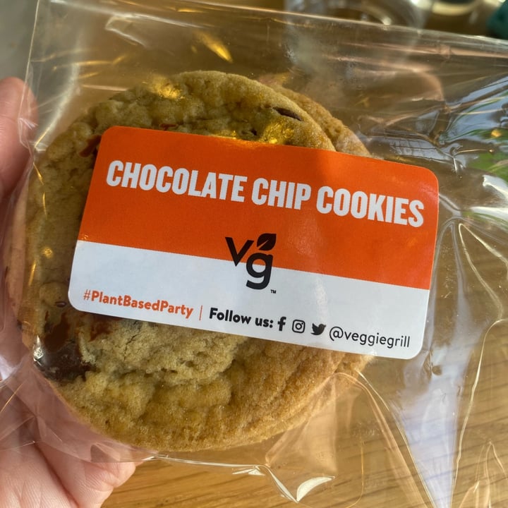 photo of Veggie Grill Chocolate Chip Cookie shared by @mattiesmindfulmeals on  30 Mar 2023 - review