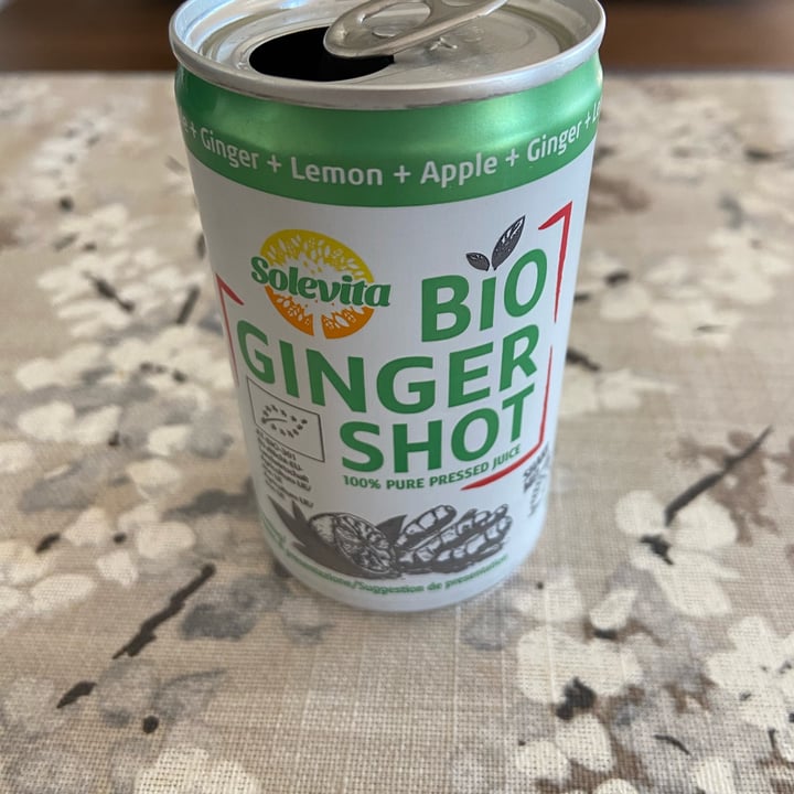 photo of Solevita Bio ginger shot shared by @upsidedown on  02 Jan 2023 - review