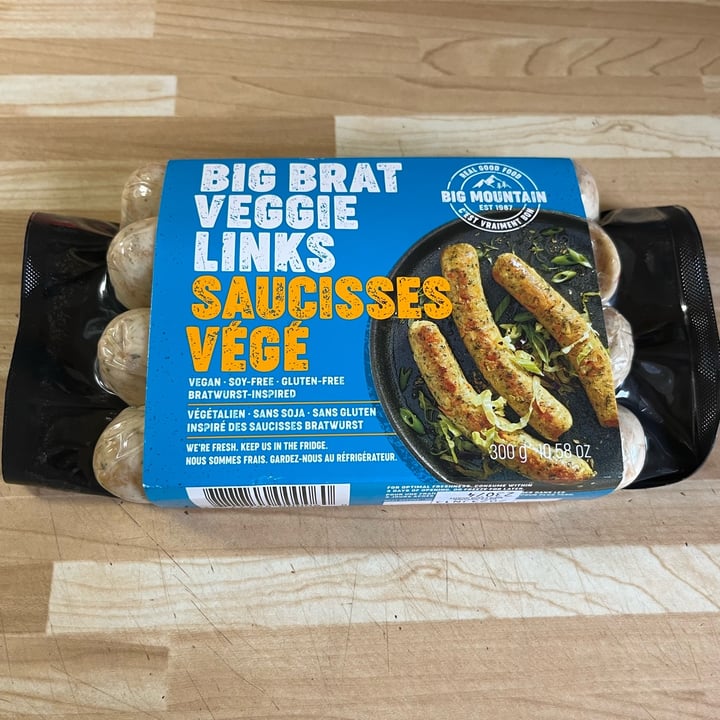 photo of Big Mountain Foods Big Brat Veggie Links shared by @ecoveg on  05 May 2023 - review