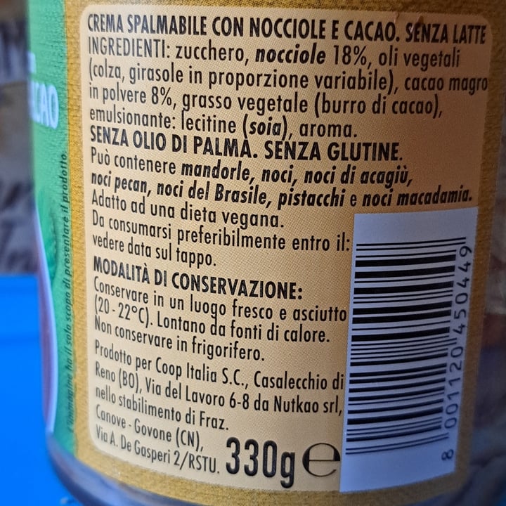 photo of Bene.Si coop Crema Con Nocciole E Cacao shared by @manuella7 on  22 Jun 2023 - review