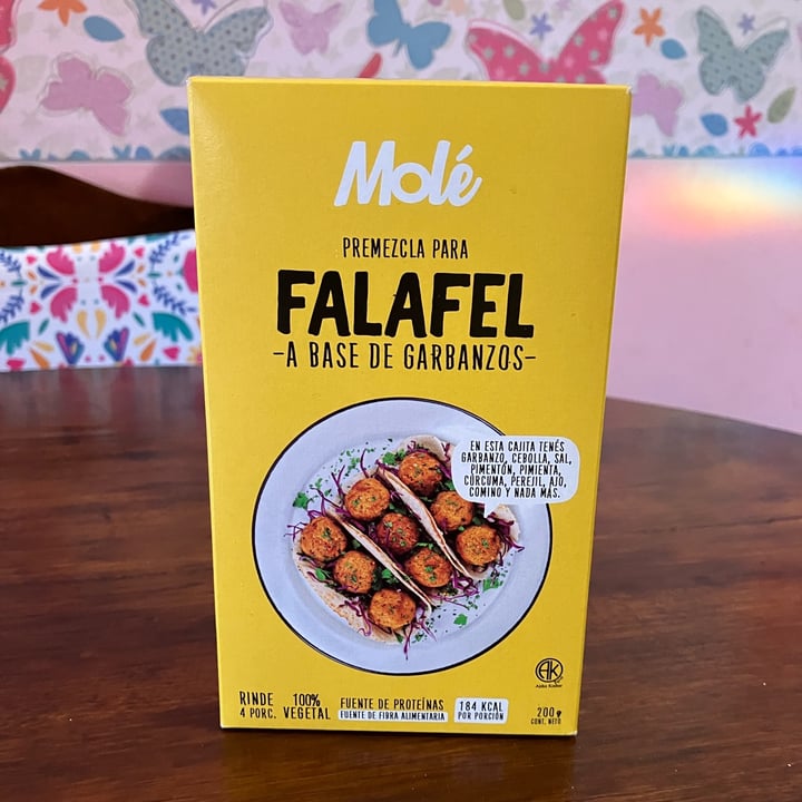 photo of Molé Premezcla Para Falafel shared by @luzveg21 on  11 May 2023 - review