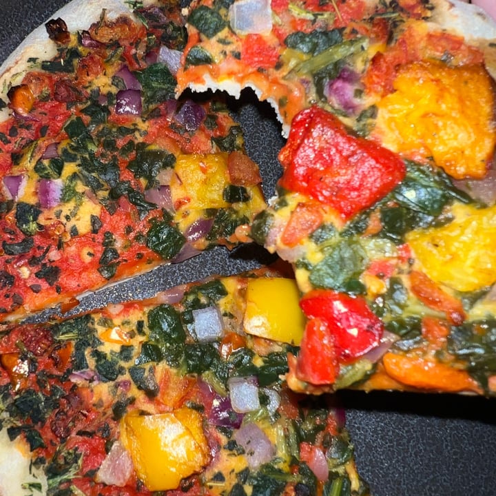 photo of OMV! roasted veg and hummous pizza shared by @sophharle on  28 May 2023 - review