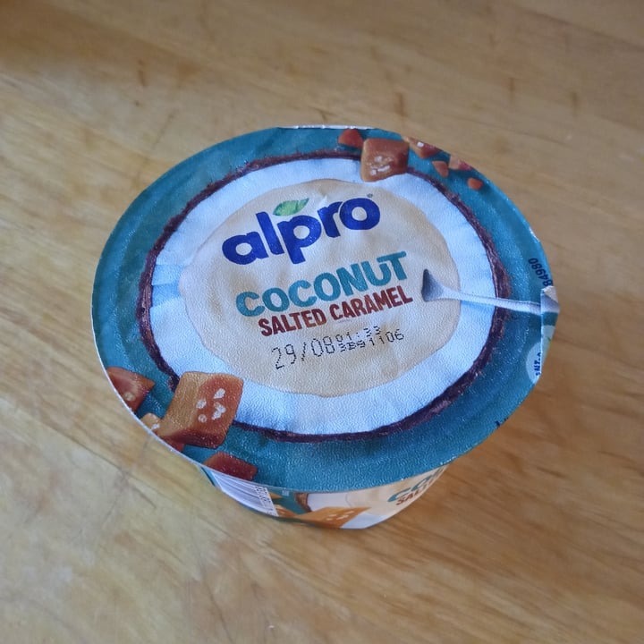 photo of Alpro Yogurt Coconut Salted Caramel shared by @veeness88 on  13 Aug 2023 - review