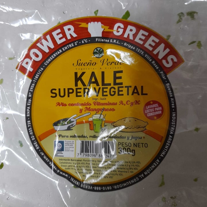 photo of Power Greens Kale shared by @paauvegan on  14 Apr 2023 - review