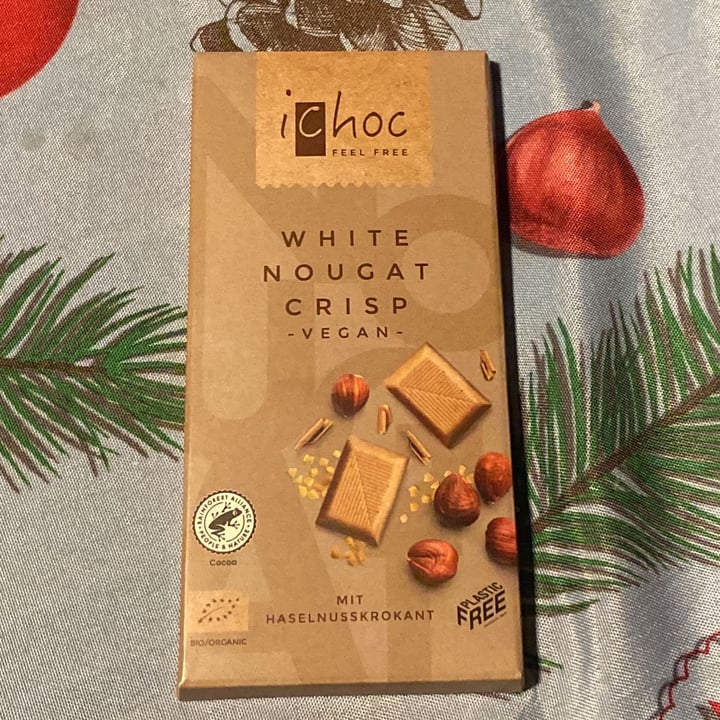 photo of iChoc White Nougat Crisp Vegan Milk-like shared by @kevinvegancoach on  07 Feb 2023 - review