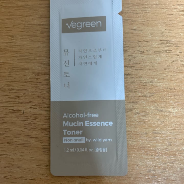 photo of Vegreen Non Alcohol Mucin Essence Toner (By Wild Yam) shared by @graysue on  04 Feb 2023 - review