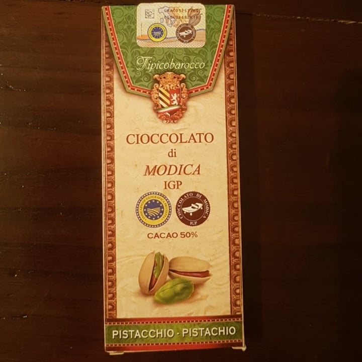 photo of Tipicobarocco Cioccolato di Modica Pistacchio shared by @benveg on  22 Jun 2023 - review