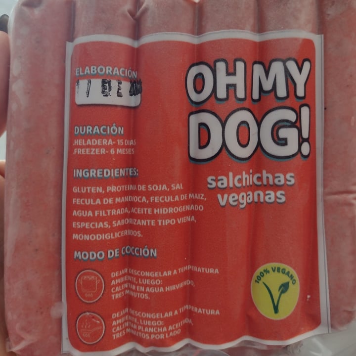 photo of Oh My Dog! Salchicha vegana shared by @dana1922 on  12 May 2023 - review