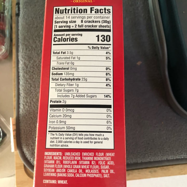 photo of Nabisco Grahams - Original shared by @nisharespect on  04 Mar 2023 - review