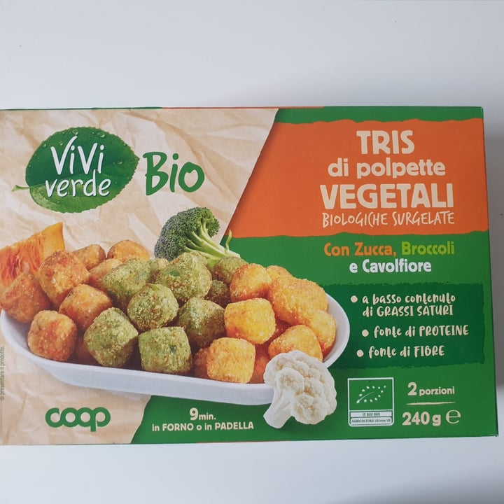 photo of Vivi Verde Coop tris di polpette vegetali shared by @valentinadaferrara on  11 Apr 2023 - review