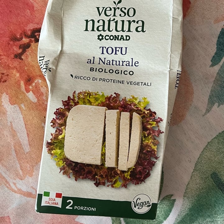 photo of Verso Natura Conad Veg Tofu al Naturale shared by @nicole- on  06 Aug 2023 - review
