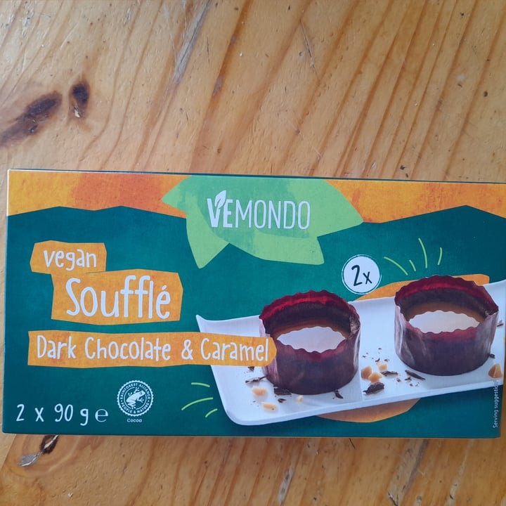 photo of Vemondo Vegan Soufflé Dark Chocolate & Caramel shared by @alice50 on  02 Aug 2023 - review