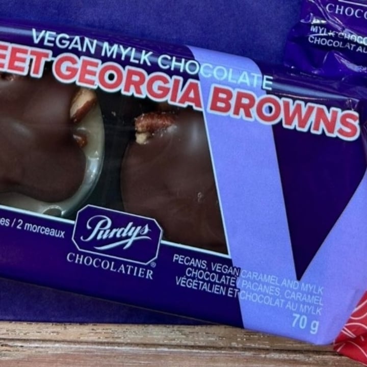 photo of Purdy's Chocolatier Vegan Sweet Georgia Browns shared by @teamaldous on  29 Jun 2023 - review