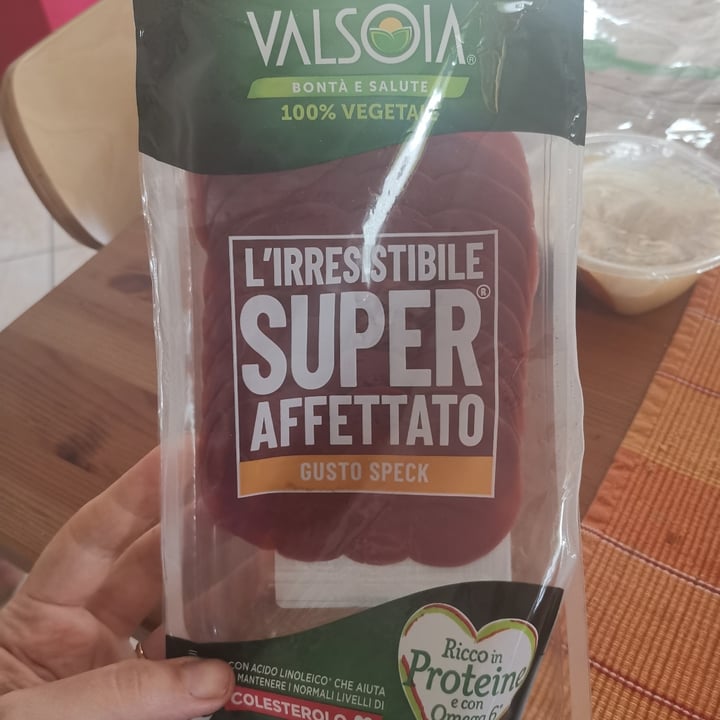 photo of Valsoia affettato vegetale gusto speck shared by @chiarabrambs on  26 May 2023 - review