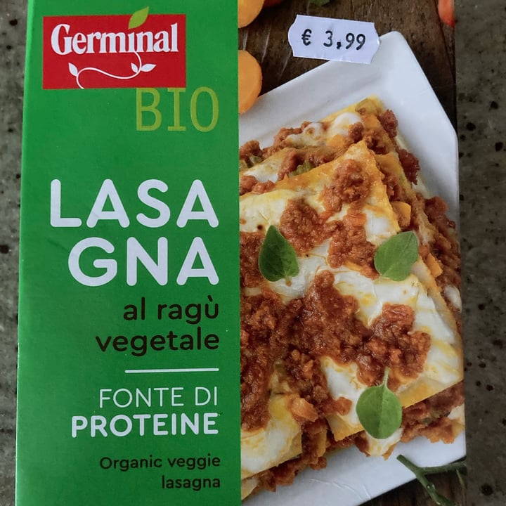 photo of Germinal Lasagna Al Ragù Vegetale shared by @chiara2098 on  01 Jun 2023 - review