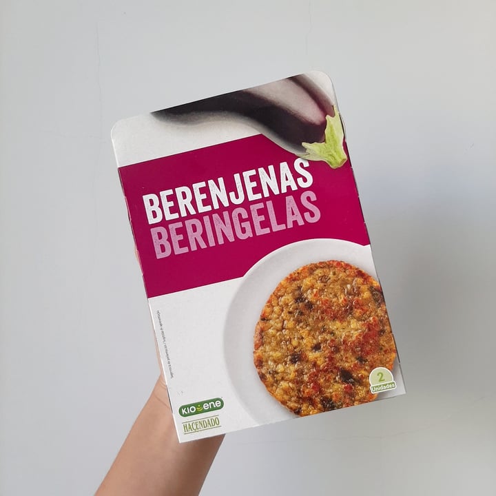 photo of Hacendado Hamburguesas Vegetales con berenjenas shared by @moonface on  20 Jul 2023 - review