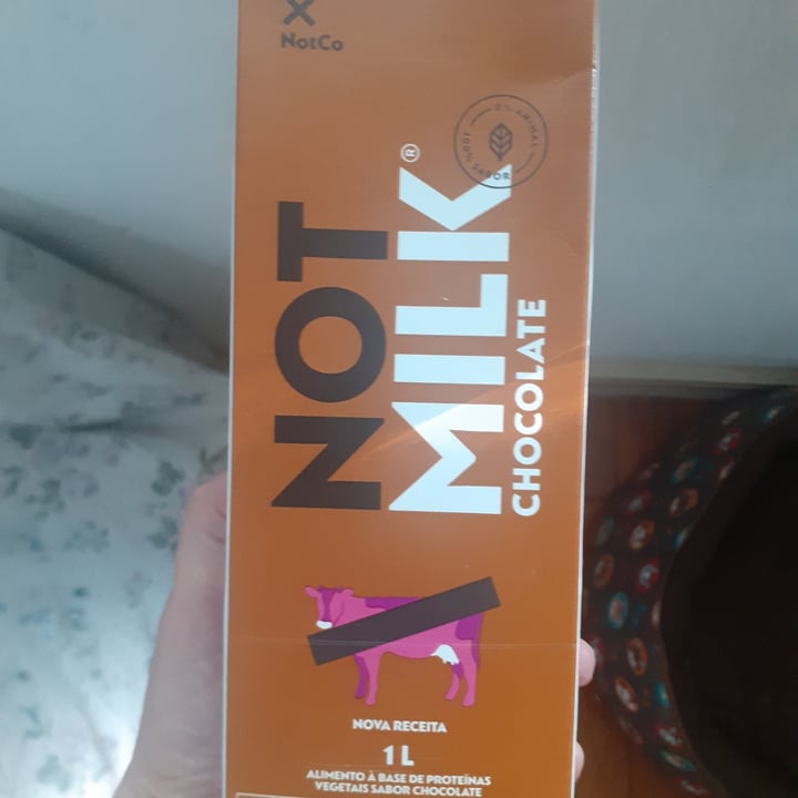 photo of NotCo leite com chocolate shared by @veraslima on  27 May 2023 - review