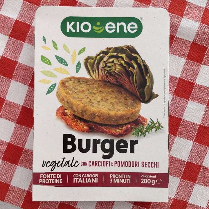 photo of Kioene Burger ai carciofi e pomodori secchi shared by @ericami on  14 May 2023 - review