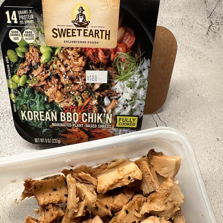photo of Sweet Earth Korean-Style BBQ Chik’n shared by @berryveganplanet on  15 Mar 2023 - review