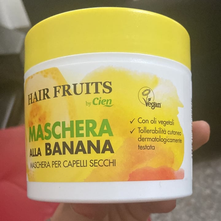 photo of Cien Hair fruit Maschera Alla Banana shared by @giusicc on  03 Apr 2023 - review