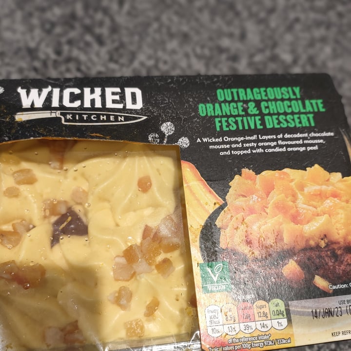 photo of Wicked Outrageously Orange Flavoured Chocolate Festive Dessert shared by @mia1405 on  23 Dec 2022 - review