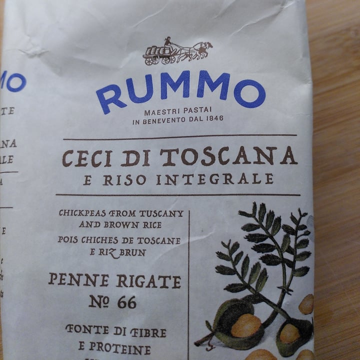 photo of Rummo Penne ai ceci di Toscana e riso integrale shared by @walkabout-veg on  03 May 2023 - review