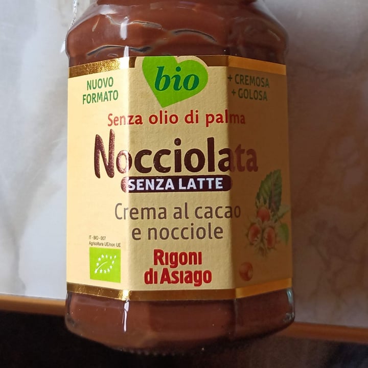 photo of Rigoni di Asiago Nocciolata - crema al cacao e nocciole senza latte shared by @veguano on  01 May 2023 - review