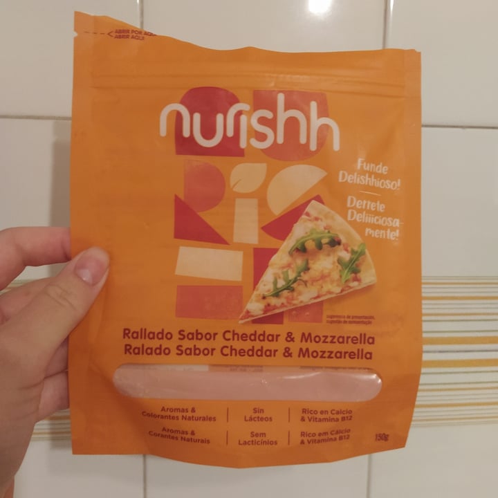photo of Nurishh Rallado sabor cheddar y mozzarella shared by @martafort on  29 Mar 2023 - review