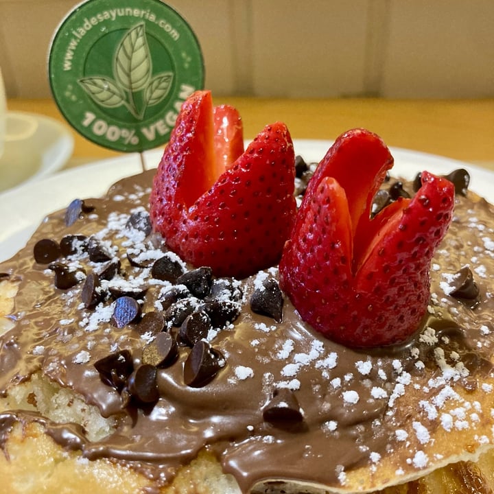 photo of La Desayunería Las Vega(n)s Pancake shared by @asiayportia on  25 Feb 2023 - review