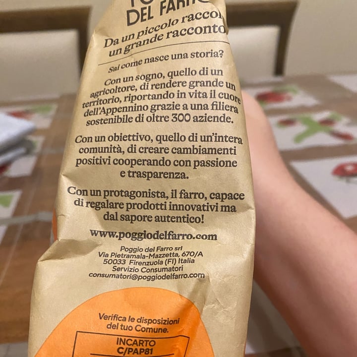 photo of Poggio del farro Farro Flakes Bio Integrali shared by @mariapiav on  20 Jun 2023 - review