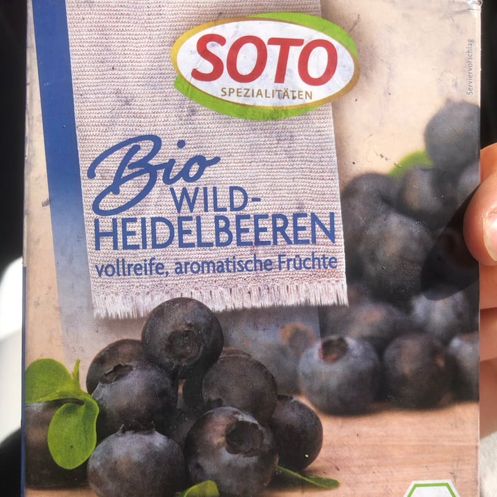 photo of Soto Bio Heidelbeeren shared by @hannnahbanana on  25 Apr 2023 - review
