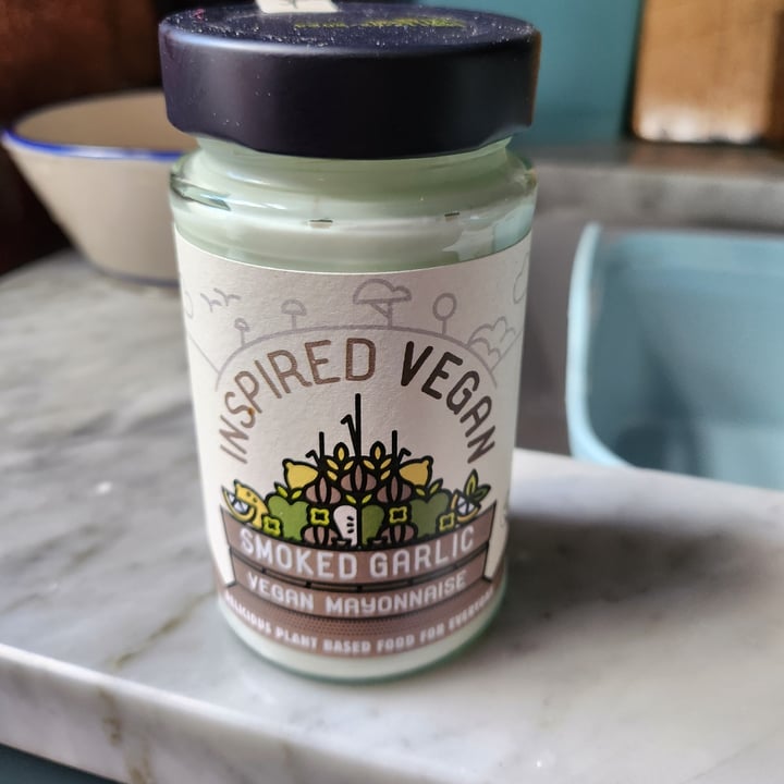 photo of Inspired Vegan Smoked Garlic Mayo shared by @gabriellademartino on  29 May 2023 - review