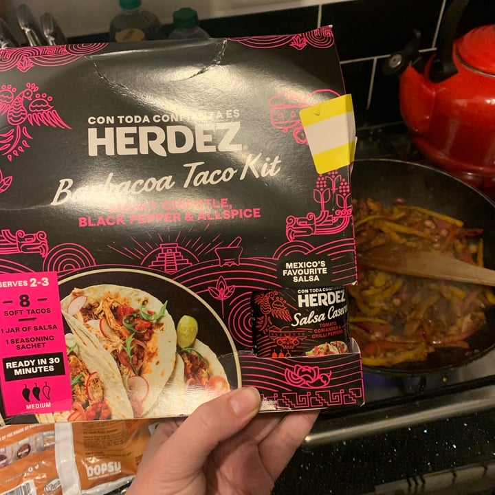 photo of Herdez Barbacoa Taco Kit shared by @beckyallott on  31 Jan 2023 - review