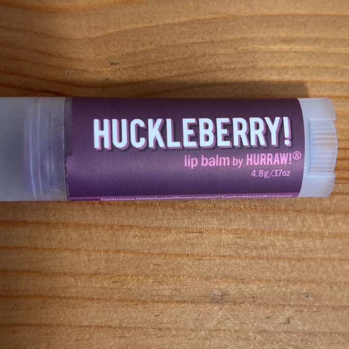photo of Hurraw! Huckleberry! Lip Balm shared by @missnaiomi on  05 Jul 2023 - review